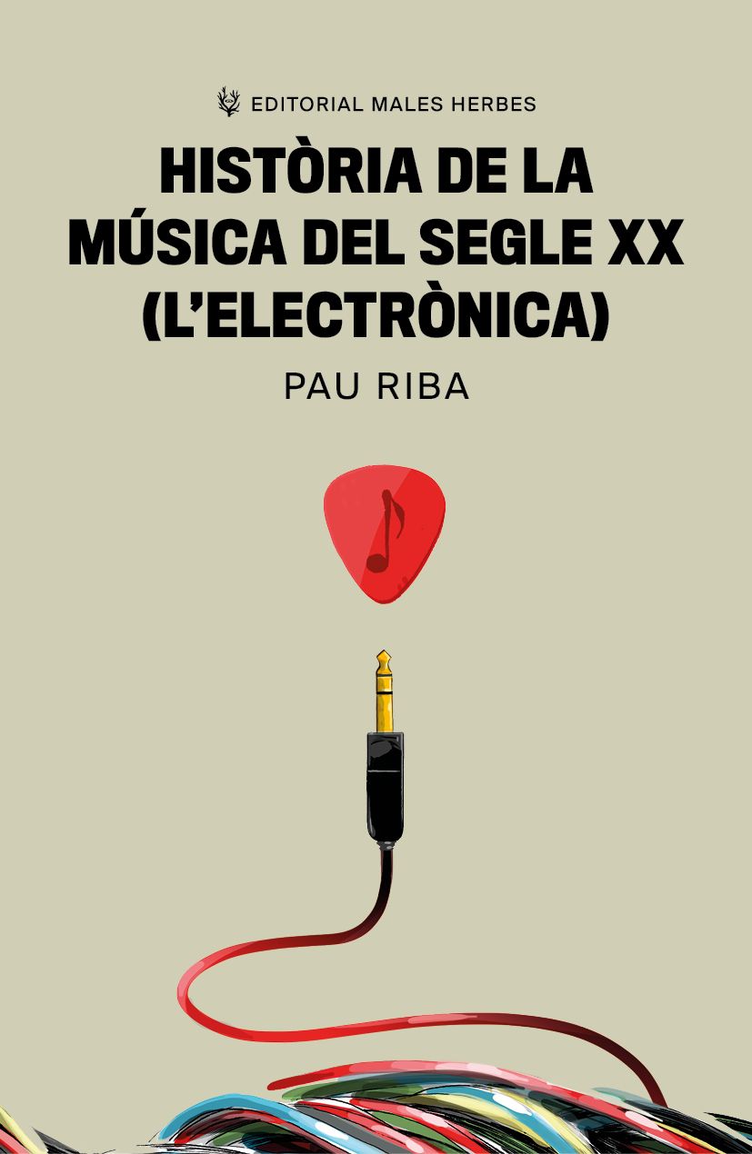 Coberta del llibre | Història de la música del s. XX (L'electrònica) de Pau Riba | Editorial Males Herbes