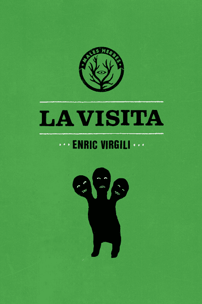 Coberta del llibre | La visita de Enric Virgili de la Editorial Males Herbes